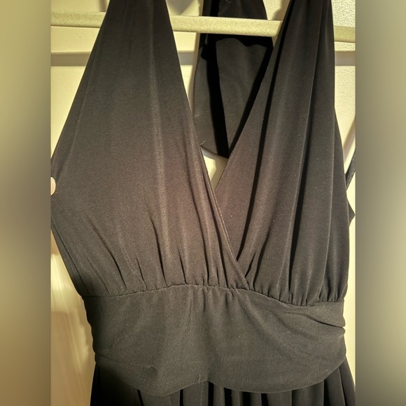 BCBGMAXAZRIA Black Halter Top - Picture 7 of 8